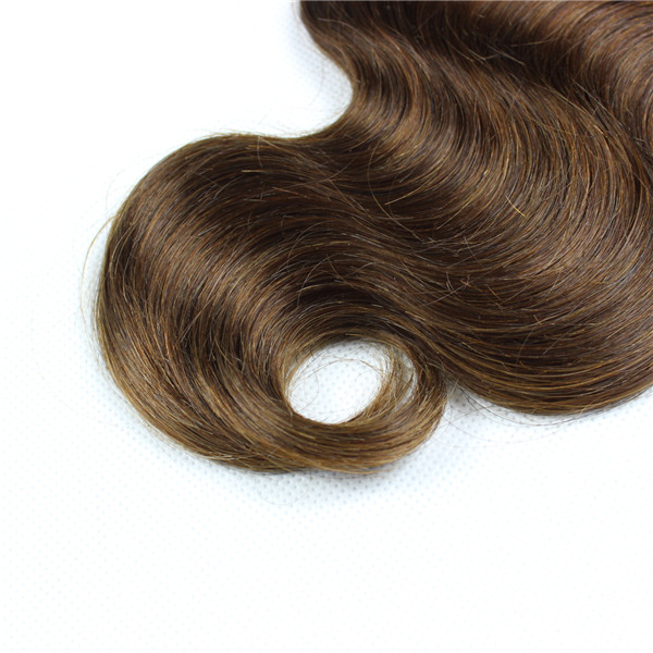 Brown hair weave colored hair wholesale bundles Brazilian hair YL127